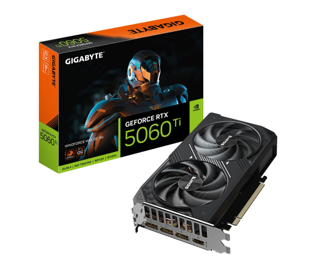 GIGABYTE GeForce RTX 5060 Ti Windforce Max OC 8GB GDDR7 DLSS4 - 1346261 - zdjęcie